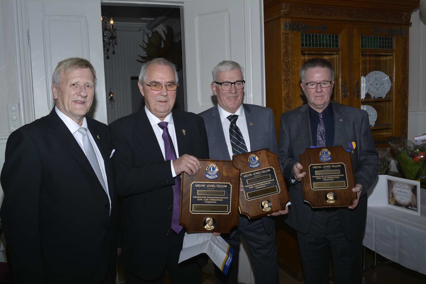 3 Melvin Jones Fellowship